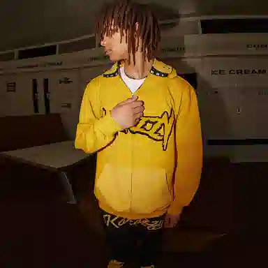 KAKAZZY Hoodie Yellow