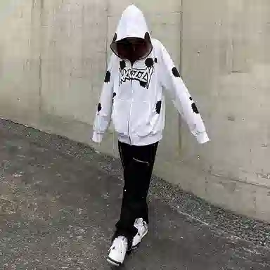 KAKAZZY Hoodie White