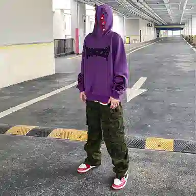 KAKAZZY Hoodie Purple