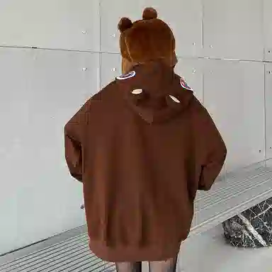 KAKAZZY Hoodie Brown