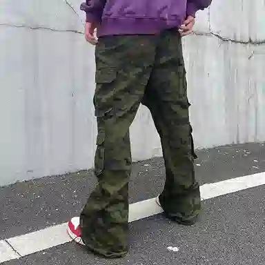 KAKAZZY Camo Cargo Pants
