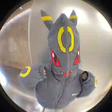 KAKAZZY Hooded Puffer Jacket Dark Grey