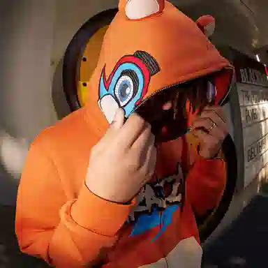 KAKAZZY Hoodie Brown