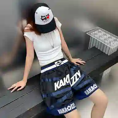KAKAZZY Shorts Navy