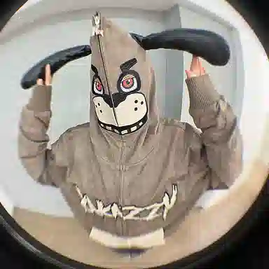 KAKAZZY Hoodie Brown