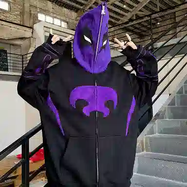 KAKAZZY Hooded Jacket Black