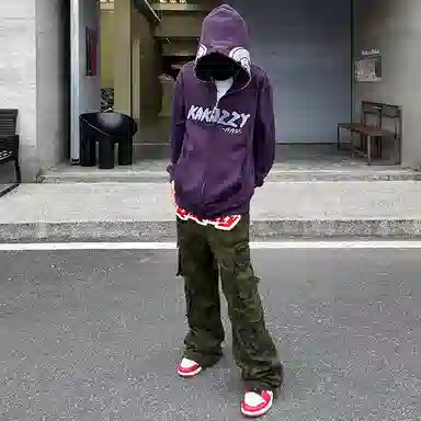 KAKAZZY Camo Cargo Pants