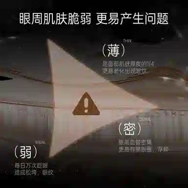 瓣丽婧 黑松露咖啡因发光眼霜 去黑眼圈改善眼部暗沉改善眼部浮肿淡化眼袋 紧致淡纹淡斑去眼袋浮肿淡化黑眼圈