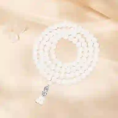【S999纯银】 金师傅 复古貔貅叠戴串珠 新中式多圈 文玩名族风小众高级设计感 白玉菩提 足银手串 男女同款情侣款