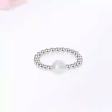 金师傅 莲花珠光 好事莲莲 时来运转新中式国潮简约百搭 典雅气质大方小众轻奢高级 玉髓 戒指 女款