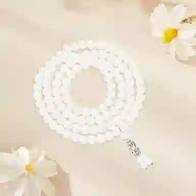 【S999纯银】 金师傅 复古貔貅叠戴串珠 新中式多圈 文玩名族风小众高级设计感 白玉菩提 足银手串 男女同款情侣款