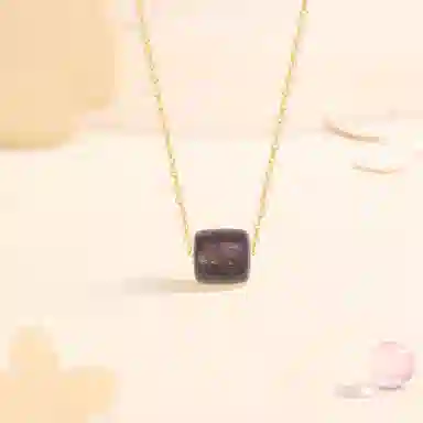 【S925银 | 新年抢新款】 金师傅 路路通小蛮腰 考试考研上岸校园佩戴 气质小众轻奢设计感锁骨链#好运 檀木 项链 男女同款情侣款