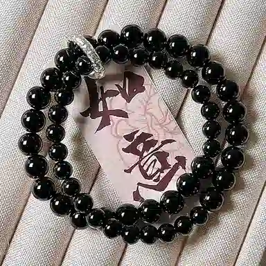 金师傅 祥云双圈平安扣跑环 考公考研考试上岸 复古多圈文玩叠戴檀香佛珠 念珠 送礼车载挂件 好运 檀木 木作手串 男女同款情侣款