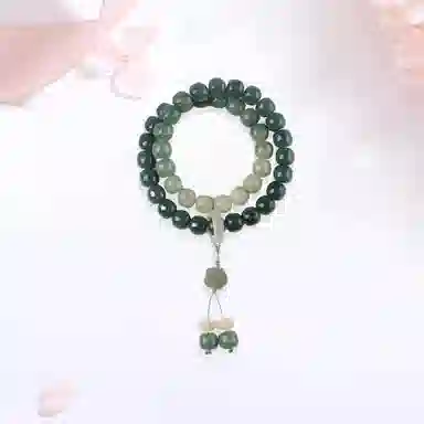 【甄选高品质】 金师傅 青森诗野双圈串珠 前程似锦 时来运转 新中式国潮气质简约百搭小众高级糖果色 菩提根 手串 男女同款情侣款