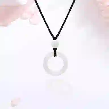 【万事如意 高品质 金师傅 铃铛平安扣套装 财运亨通 招财转运新中式国潮气质轻奢简约百搭#好运 菩提根 项链 男女同款情侣款