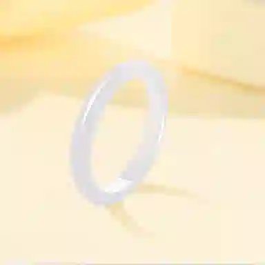 【高品质】 金师傅 珠宝 玛瑙青山黛白月光  新中式国潮汉服设计旗袍古香古色 清爽冰透显白水润 玉髓 玉石手镯 女款 闺蜜同款 情人送礼