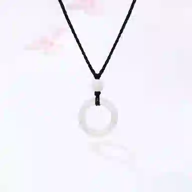 【S999足银|精选高品质】 金师傅 招财纳福系列貔貅平安扣财运亨通时来运转吞金兽新中式国潮简约百搭#好运 白玉菩提 项链 男女同款情侣款
