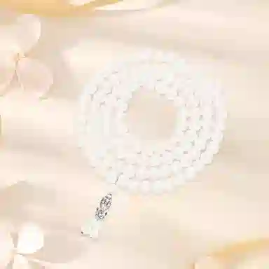 【S999纯银】 金师傅 复古貔貅叠戴串珠 新中式多圈 文玩名族风小众高级设计感 白玉菩提 足银手串 男女同款情侣款