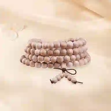 金师傅 多圈叠戴 简约时尚日常通勤百搭 显白 耐戴纹理清晰 柴木 手串 男女同款情侣款