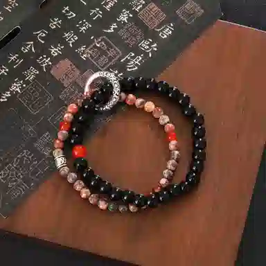 直面天命 黑悟空 天命人 金师傅 新中式学业顺利如鱼得水 小众设计 国潮轻奢优雅气质 事业顺利 檀木 手串 男女同款情侣款