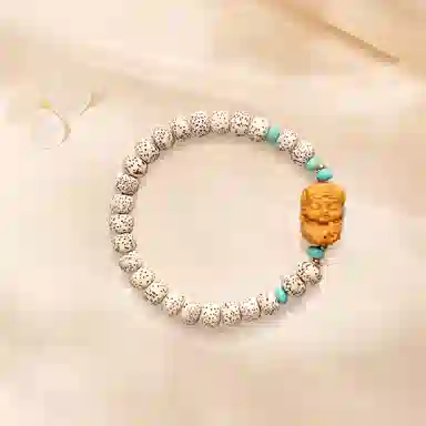 【甄选高品质】 金师傅 扎基拉姆绿度母 万事如意时来运转 福佑安康复古民族风特色气质百搭#好运 星月菩提 手串 男女同款情侣款