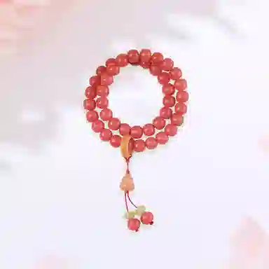 【精选高品质】 金师傅 花间独奏双层串珠 前程似锦 时来运转 新中式国潮古风气质简约百搭小众高级#好运 菩提根 手串 男女同款情侣款