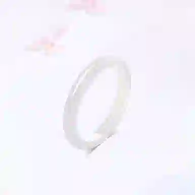 【甄选高品质】 金师傅 白月光繁花似锦叠戴套装 一步一响新中式气质典雅美人镯简约百搭 小众轻奢高级#好运 玉髓 手镯 女款