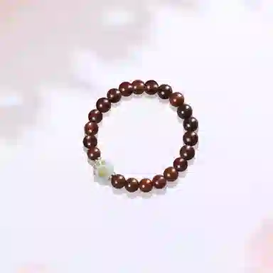 【招财猫|甄选高品质】 金师傅 炭烧猫爪系列 转运珠萌趣猫咪小众新中式国潮气质简约高级文玩盘玩手饰#好运 檀木 手串 男女同款情侣款