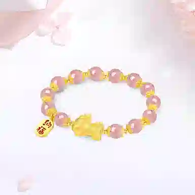 【S999足银|甄选高品质】 金师傅 招财纳福貔貅 吞金兽财运亨通 多福多财新中式国潮复古气质百搭小众高级#好运 玛瑙 手串 男款