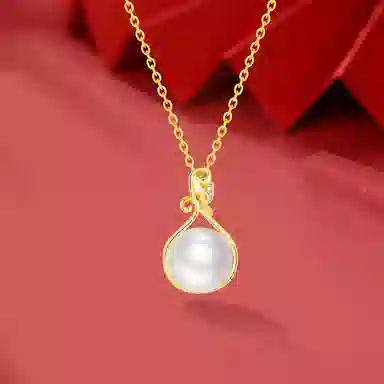 金师傅 小众高级复古 淡水珍珠 项链 女款