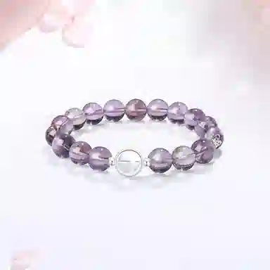 【紫定有钱】 金师傅 九紫离火 时来运转 招财纳福财源广进新中式国潮气质百搭 小众轻奢高级#好运 紫水晶 手串 男女同款情侣款
