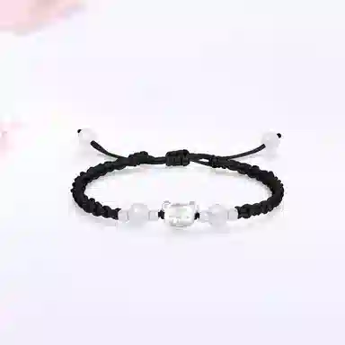 【甄选高品质】 金师傅 四叶草转运手链 幸运女神时来运转 轻奢精致时尚气质简约百搭 小众高级百搭高级#好运 玛瑙 手链 女款