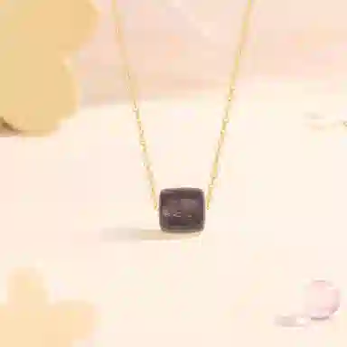 【S925银 | 新年抢新款】 金师傅 路路通小蛮腰 考试考研上岸校园佩戴 气质小众轻奢设计感锁骨链#好运 檀木 项链 男女同款情侣款