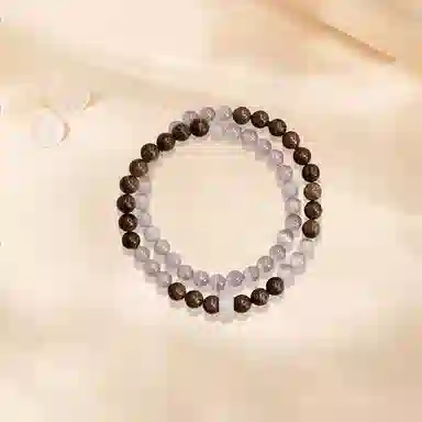 【甄选高品质】 金师傅 古韵扶摇系列 八方来财招财纳福 新中式国潮民族风禅意文玩盘玩双圈小众高级#好运 鸡翅木 手串 男女同款情侣款