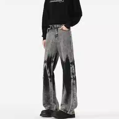 PAINT STAIN Denim Pants