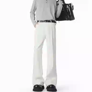 多风格宽松显瘦百搭微喇裤牛仔裤 男女同款