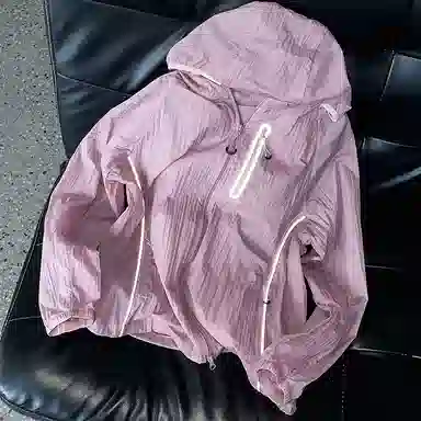 美式高街骑行适用透气舒适潮流连帽单品防晒服 男女同款