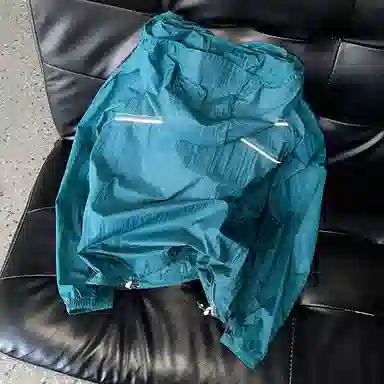 美式高街骑行适用透气舒适潮流连帽单品防晒服 男女同款