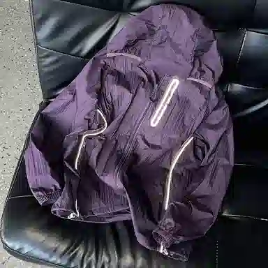 美式高街骑行适用透气舒适潮流连帽单品防晒服 男女同款