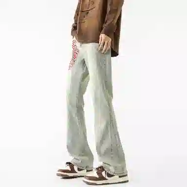 POLAR BEAR Retro Logo Jeans