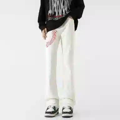 POLAR BEAR Retro Logo Jeans