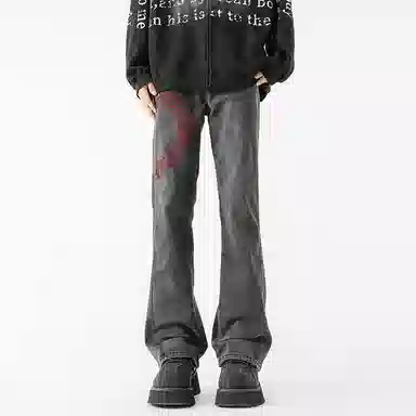 POLAR BEAR Retro Logo Jeans