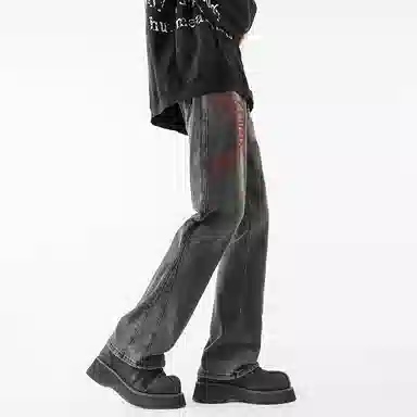 POLAR BEAR Retro Logo Jeans