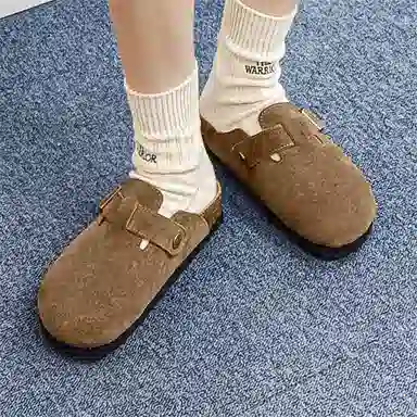 LUOMAIKE Classic Rubber Sole Slides