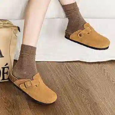 LUOMAIKE Classic Rubber Sole Slides