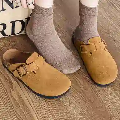 LUOMAIKE Classic Rubber Sole Slides