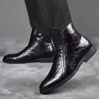 LUOMAIKE Short Boots Black