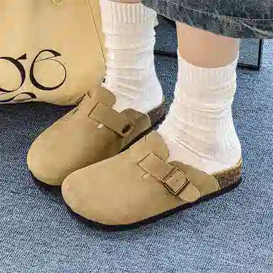 LUOMAIKE Classic Rubber Sole Slides