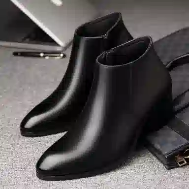 LUOMAIKE Short Boots Black