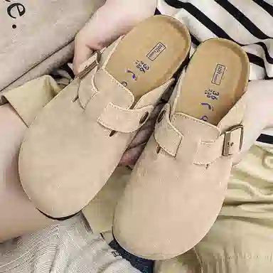 LUOMAIKE Classic Rubber Sole Slides